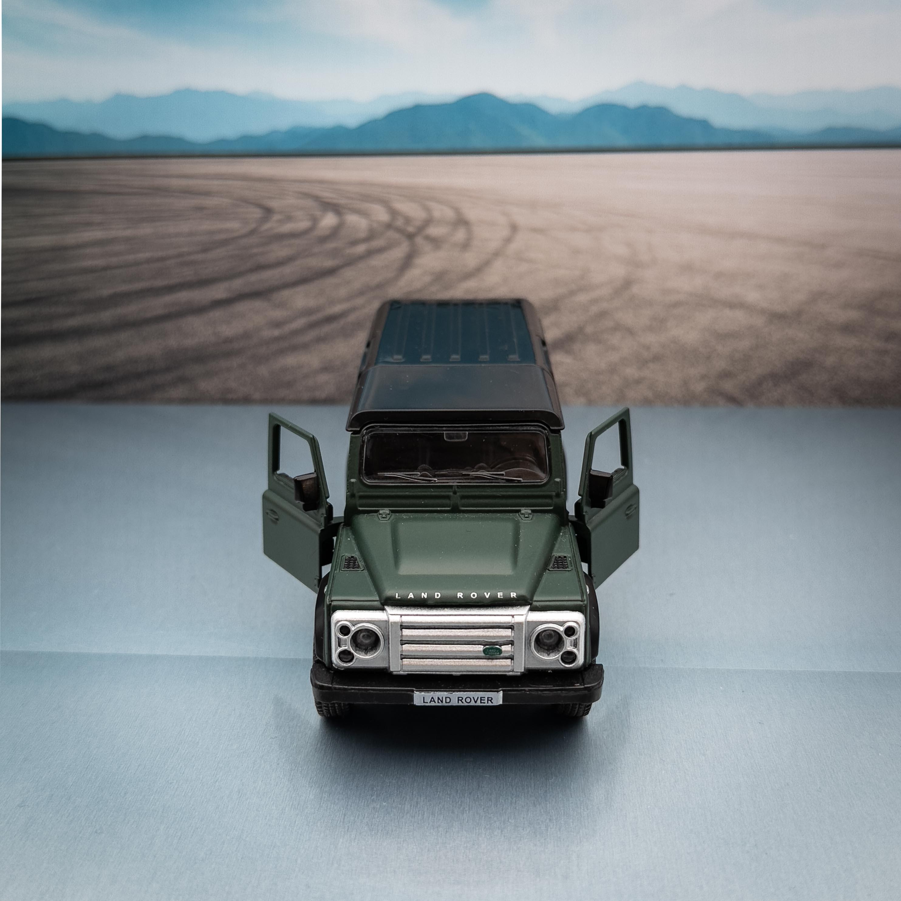 Defender Car Square Model Land Rover Defender Model Car | Licensed Model, 1:36 Scale - Etsy