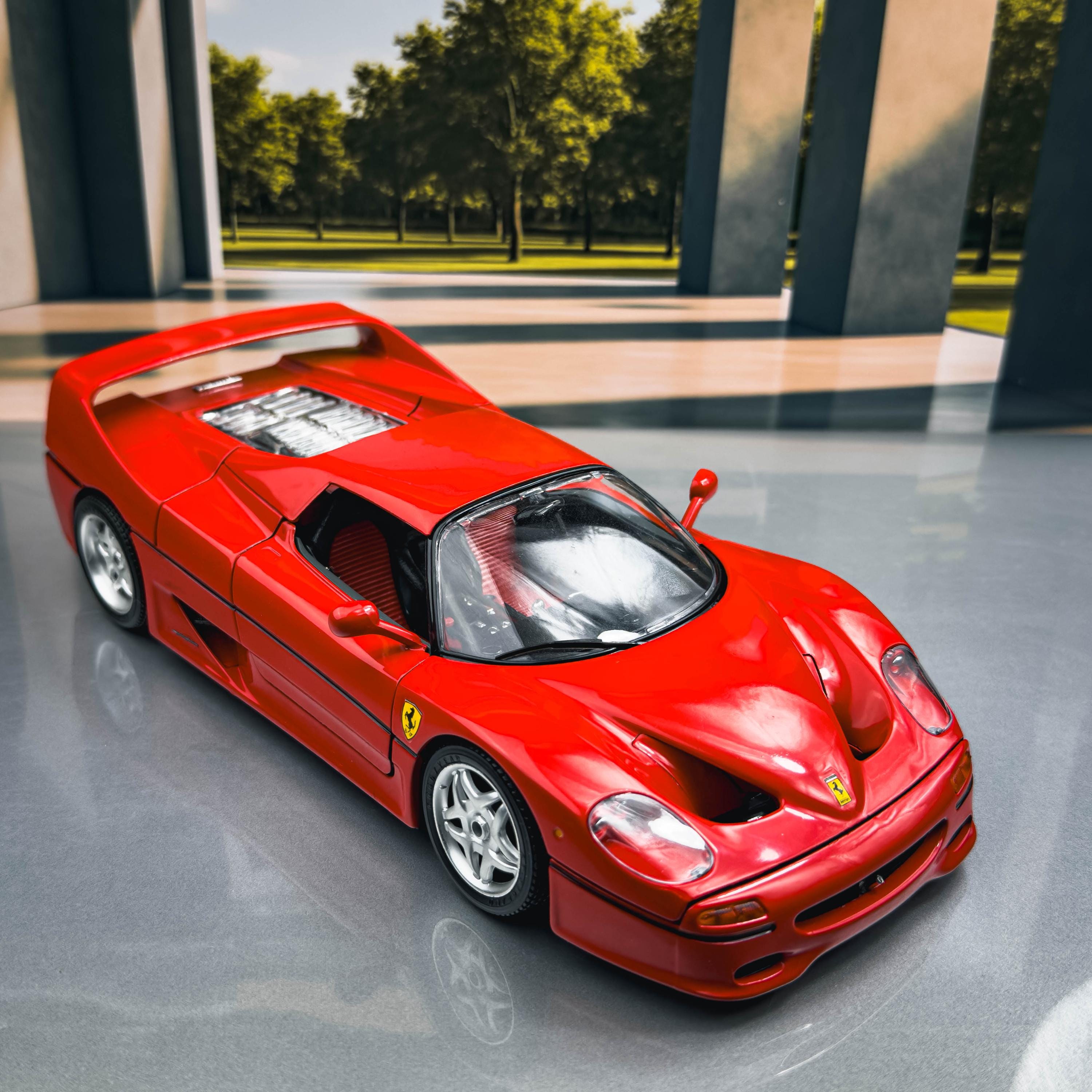 1995 Ferrari F50 Hard Top | Diecast Model Car | Vintage Model Car
