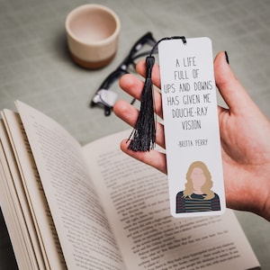 Britta Perry | Bookmark | Douche-Ray Vision | Community | Quote | Gifts for Him | Gifts for Her | Gifts for Readers