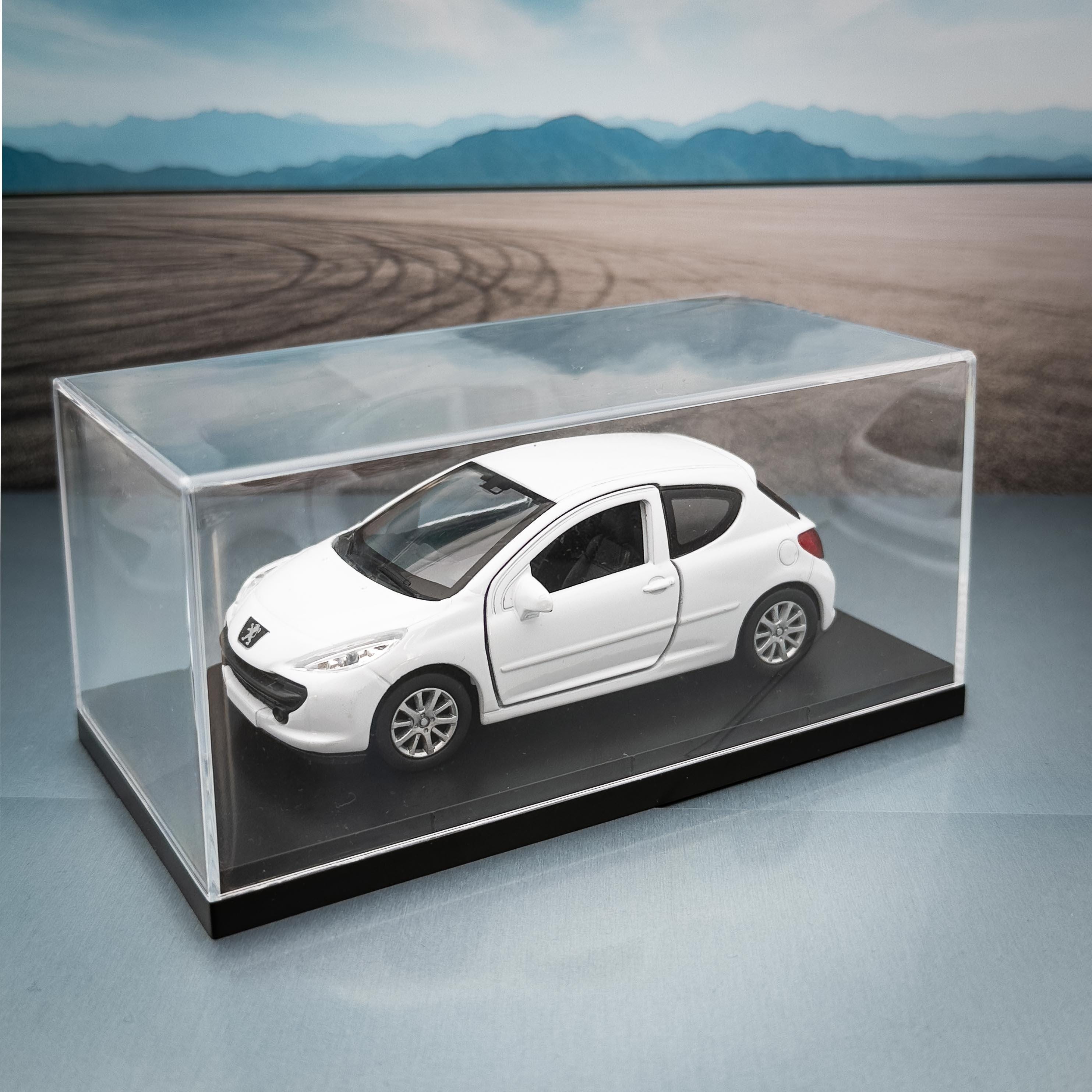 Peugeot 207 Diecast Model Car | 1/36 Scale, Personalised License