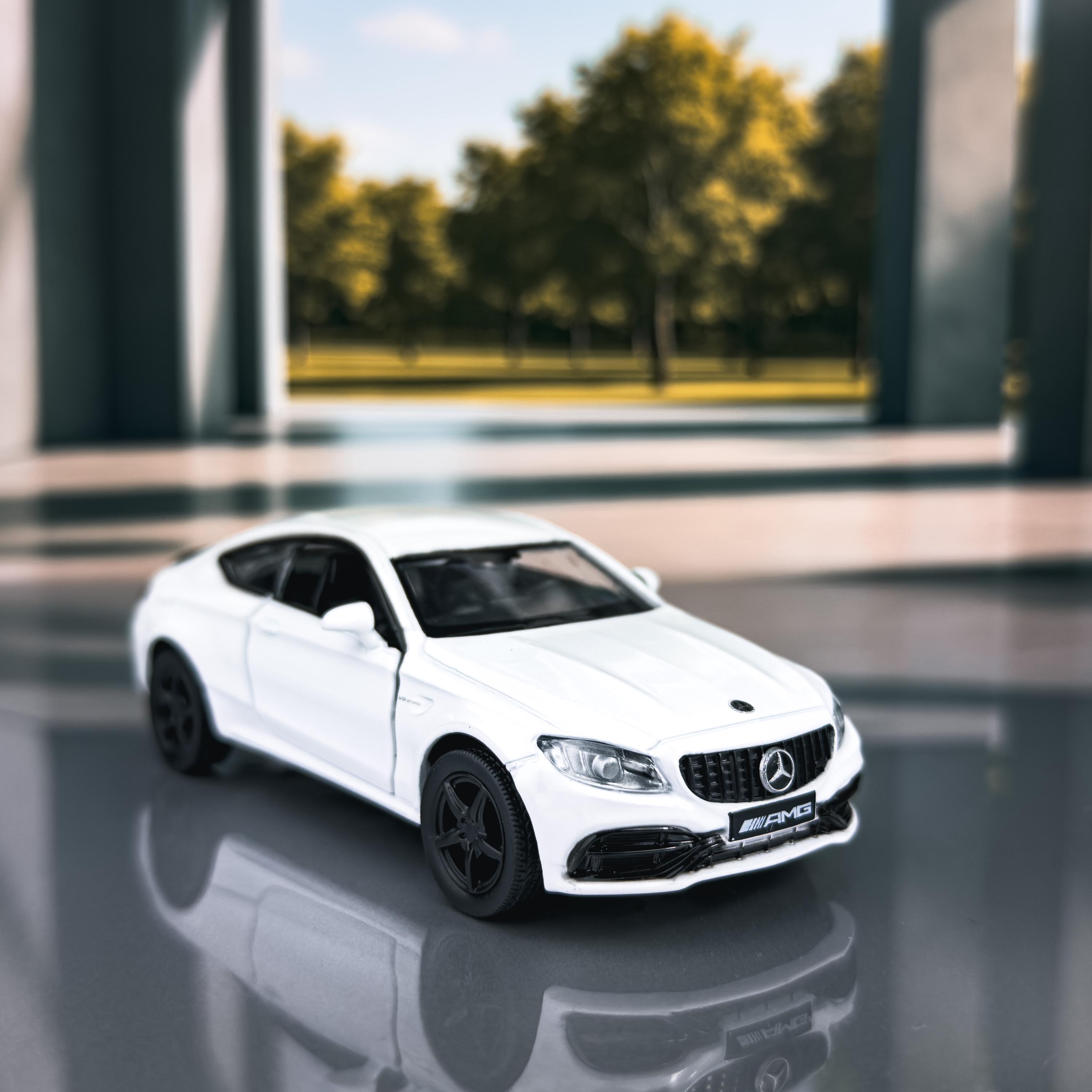 Mercedes Benz AMG C63s Diecast Model Car | 1:36 Scale, White - Etsy