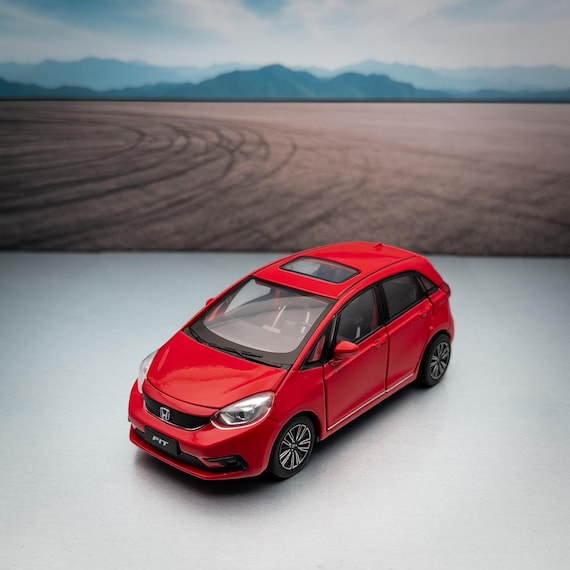 Honda Fit Diecast Model Car | 1:32 Scale, Red - Etsy