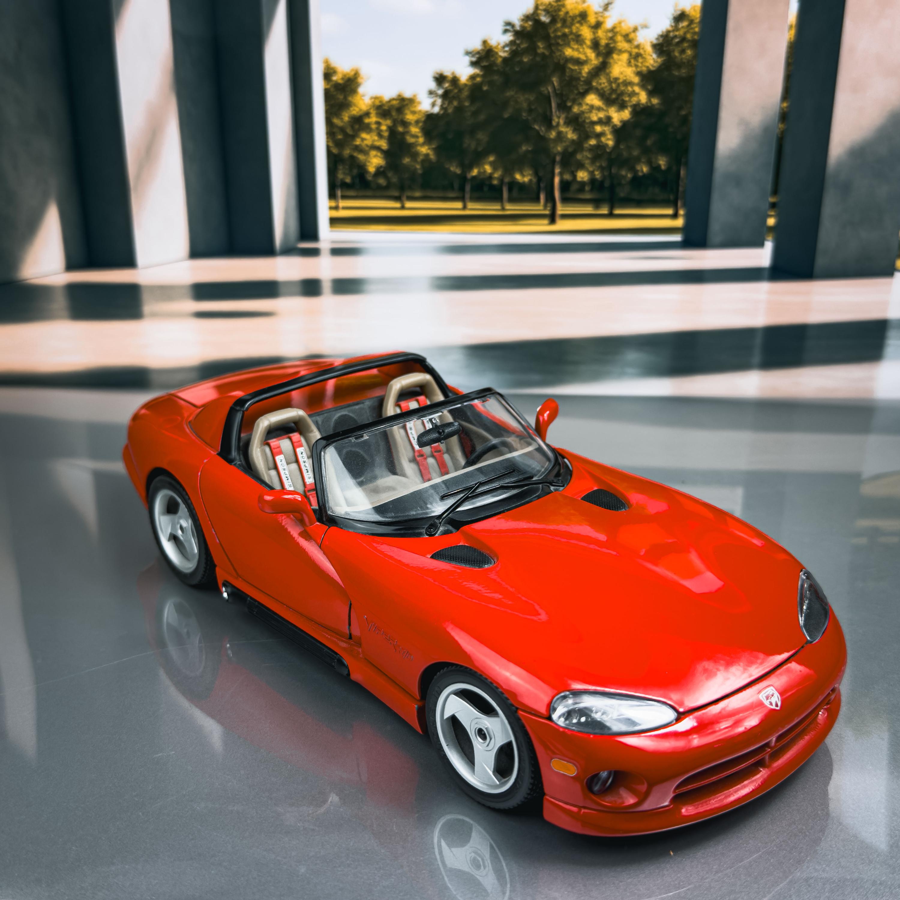 Viper RT/10 1:12 スケール ミニカー 1992 Dodge Viper RT10 | Diecast Model Car | Vintage Model Car