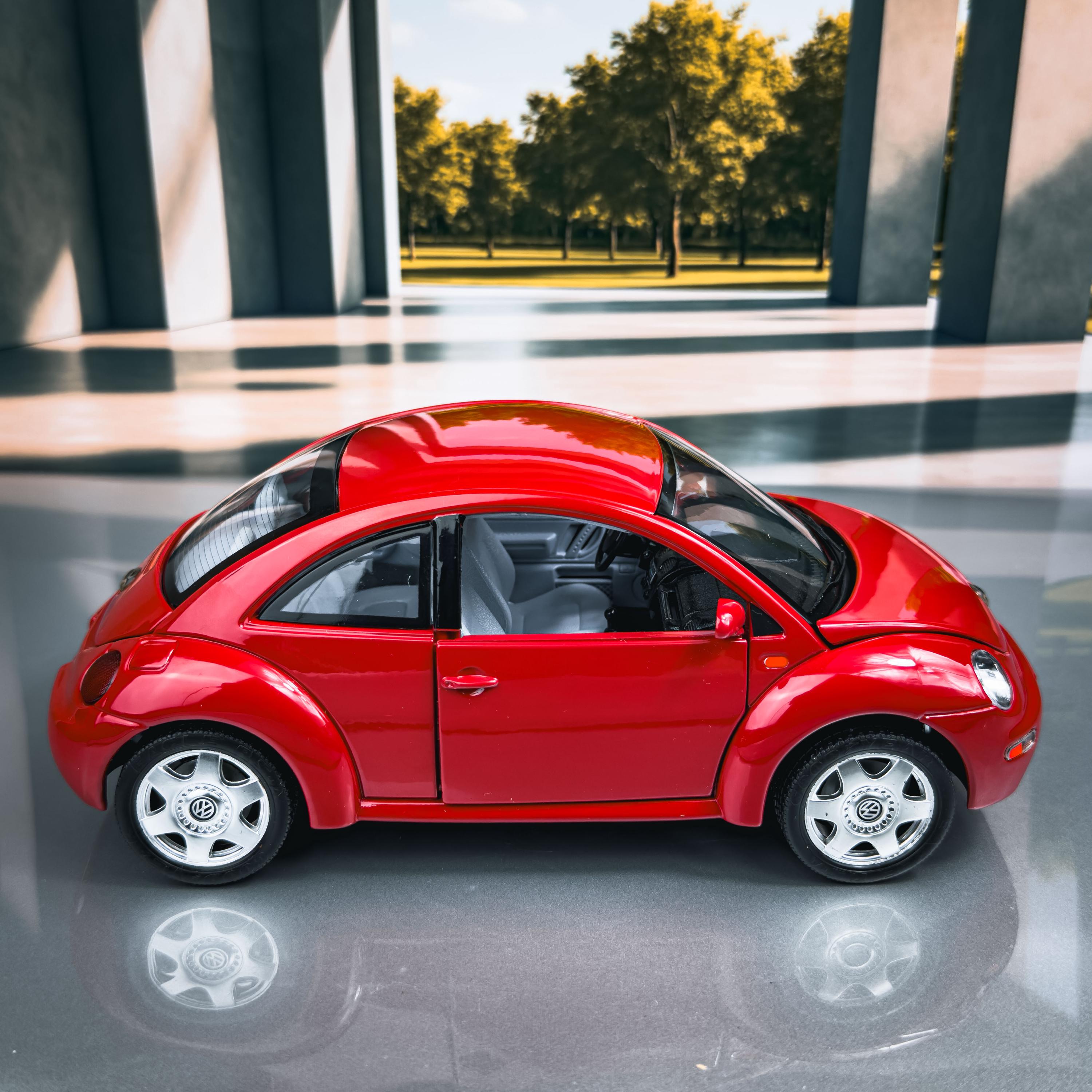1998 Volkswagen New Beetle | Diecast Model Car | Vintage Model Car
