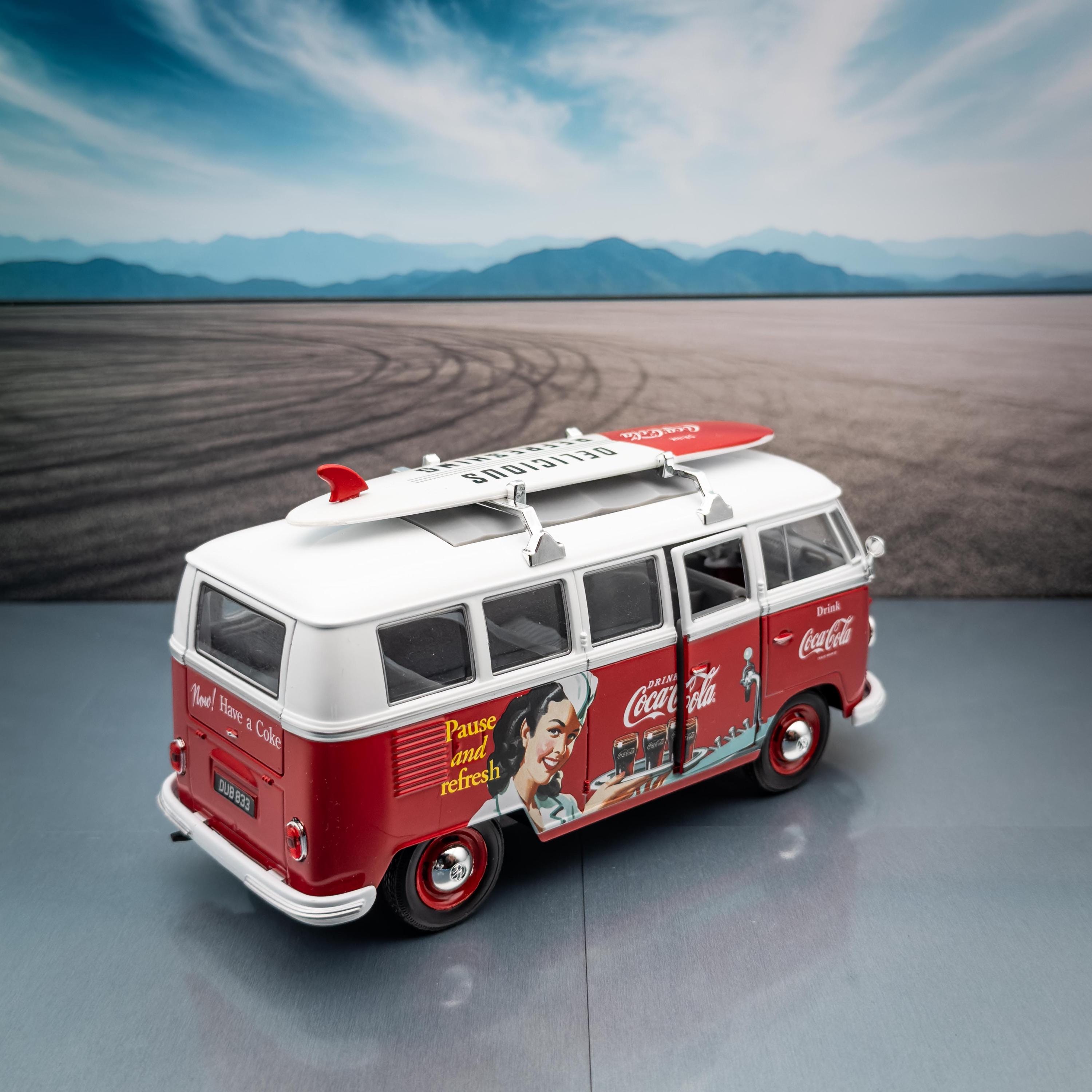1963 VW T1 Bus Coca Cola Special Edition | Vintage Model Car - Etsy 1963 VW T1 Bus Coca Cola Special Edition | Vintage Model Car - Etsy