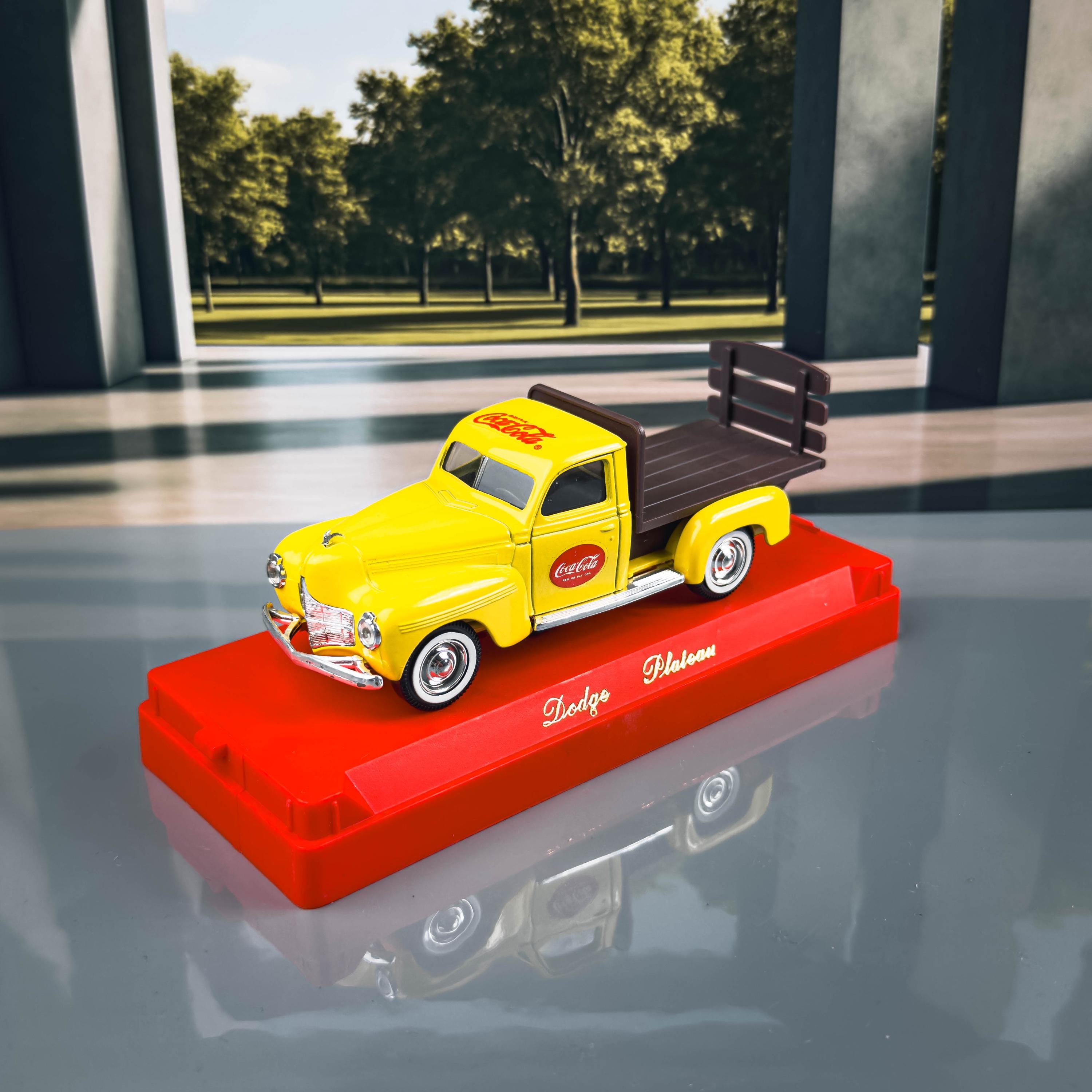 Dodge Plateau Special Edition | Coca Cola Diecast Model Car | 1/43