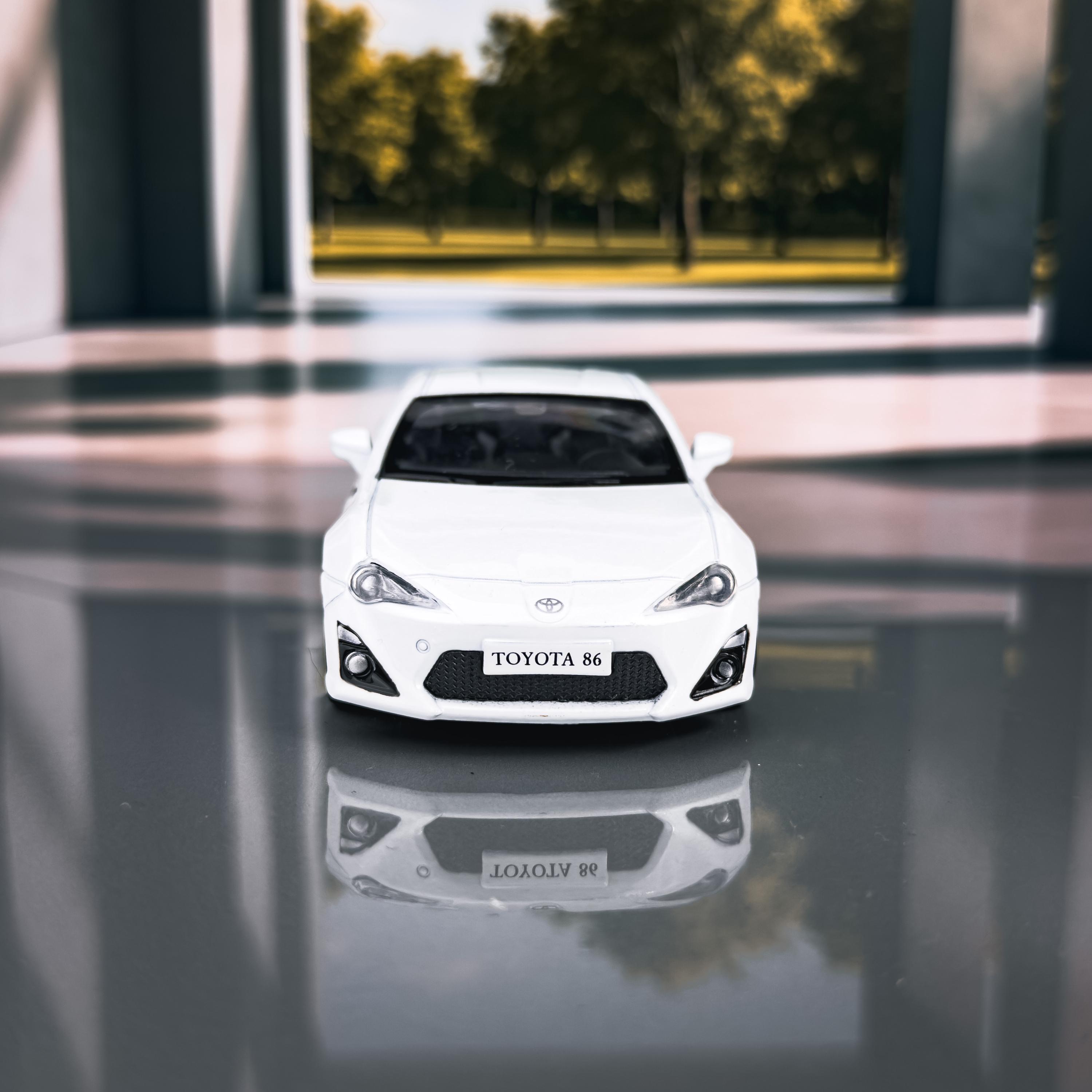 Toyota 86 Diecast Model Car | 1:36 Scale, White - Etsy