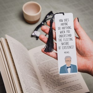 Michael Quote Bookmark | Good Place Quotes | Nature of Existence | Gift