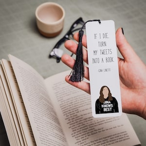Gina Linetti Zitat Lesezeichen | Brooklyn Nine Nine Zitate | Tweets | Geschenk