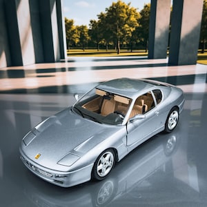 1992 Ferrari 456 GT  | Die Cast Model car | Vintage Model Car | Ferrari Diecast | Scale Model Car 1:18 | Gift