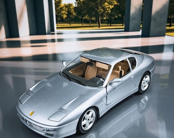 1/18 Burago Ferrari 456 GT From 1992 in Blue - Etsy