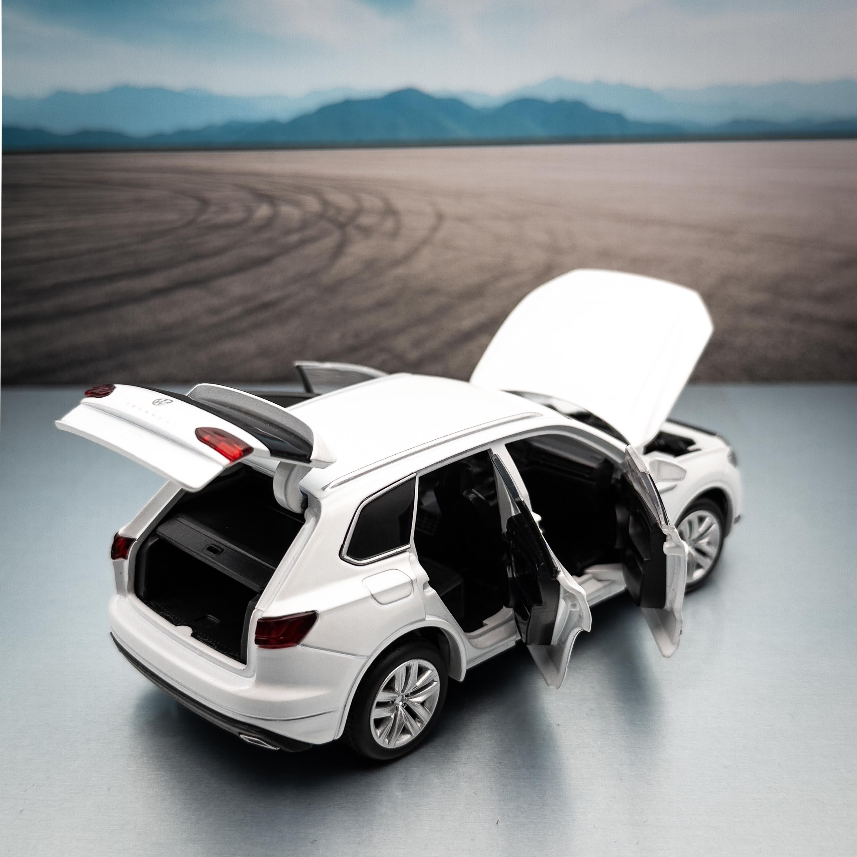 Volkswagen Touareg Diecast Model Car | 1:32 Scale, White - Etsy