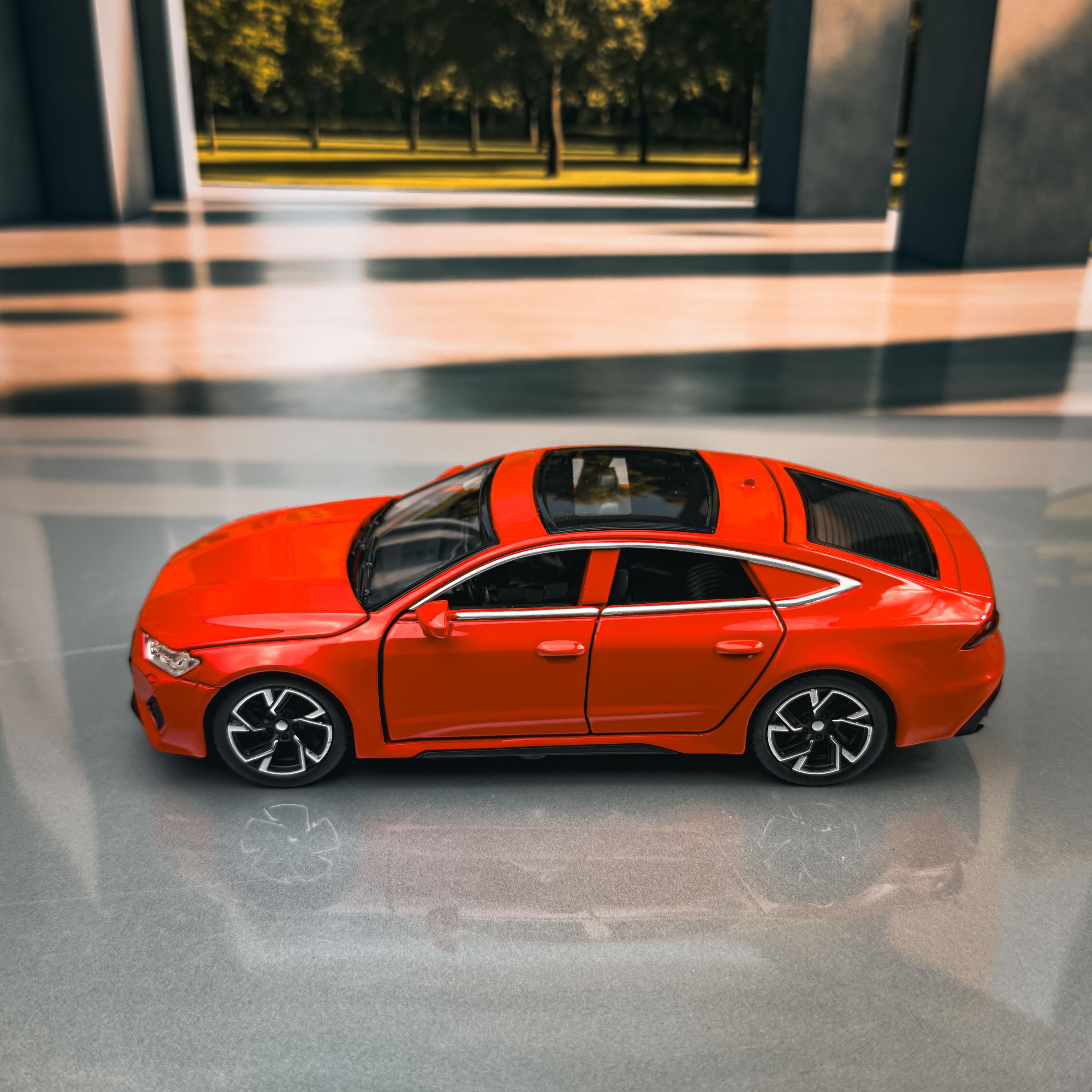 Audi RS 7 Diecast Model Car | 1:32 Scale, Red - Etsy