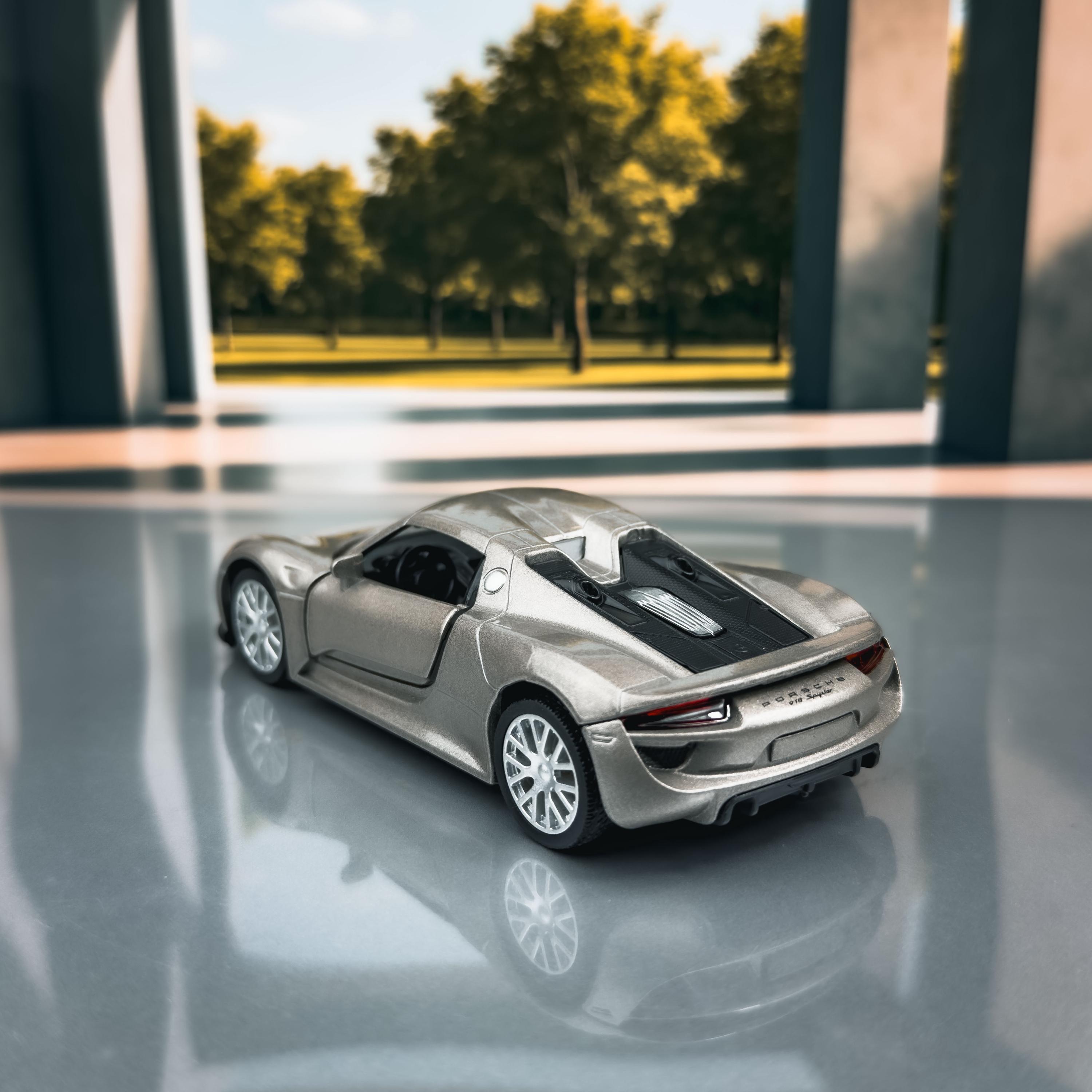 2点Testarossa Spyder & Porsche 959 模型セット Porsche 918 Spyder | Diecast Model Car | 1/36 Scale Car | Gift