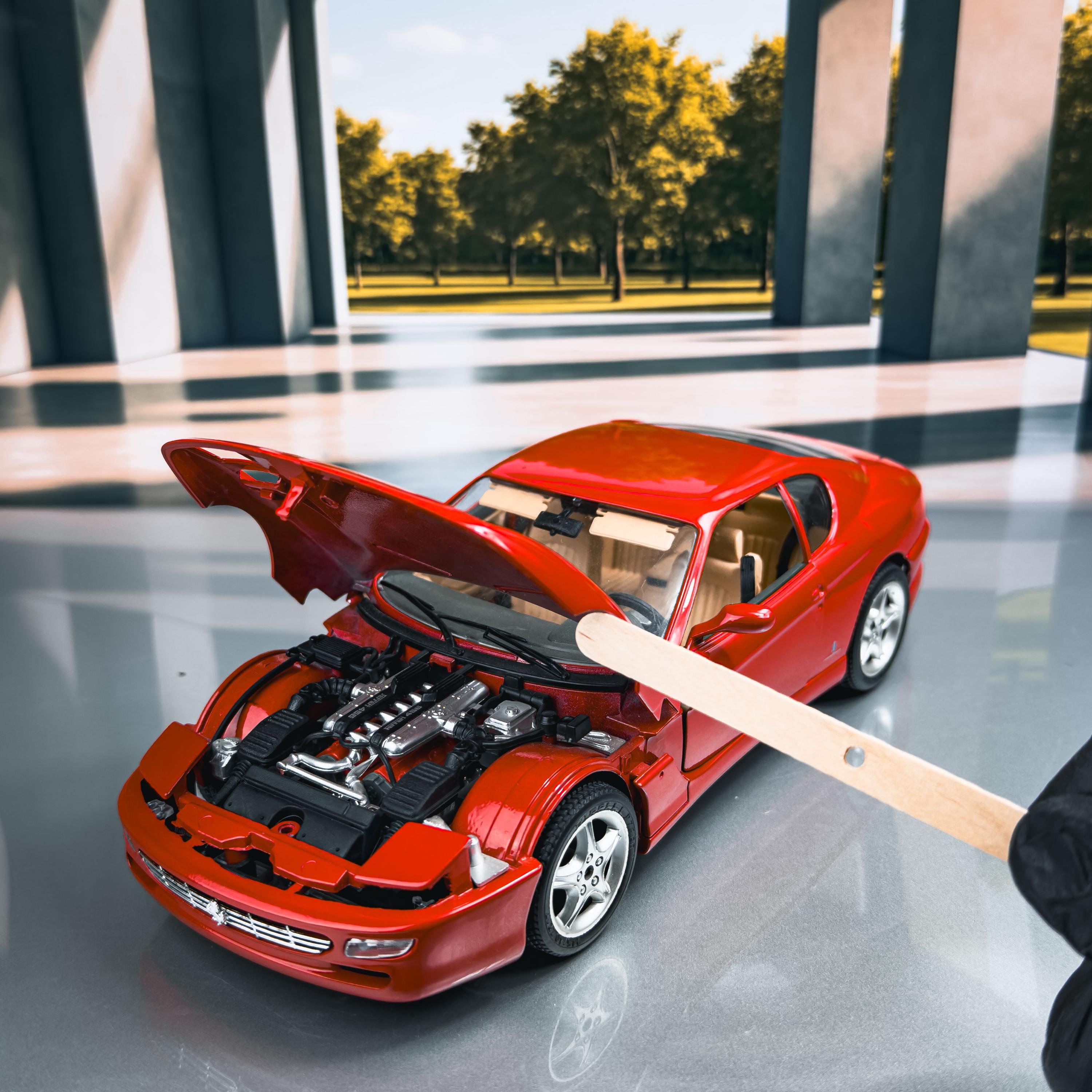 1992 Ferrari 456 GT | Die Cast Model Car | Vintage Model Car