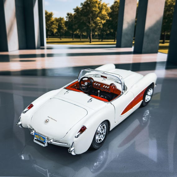 1957年式シボレー・コルベット ヴィンテージダイキャストモデルカー