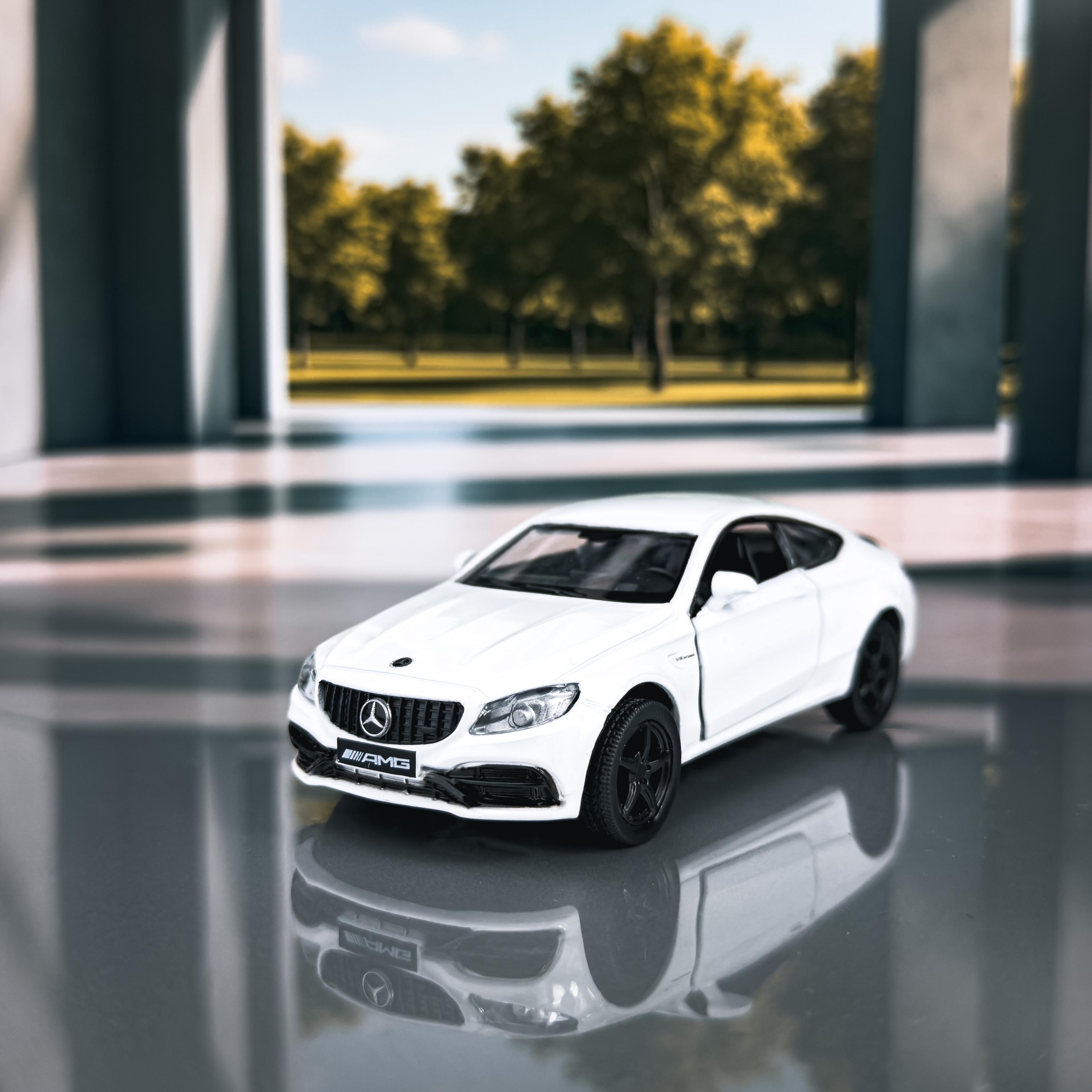 Mercedes Benz AMG C63s Diecast Model Car | 1:36 Scale, White - Etsy