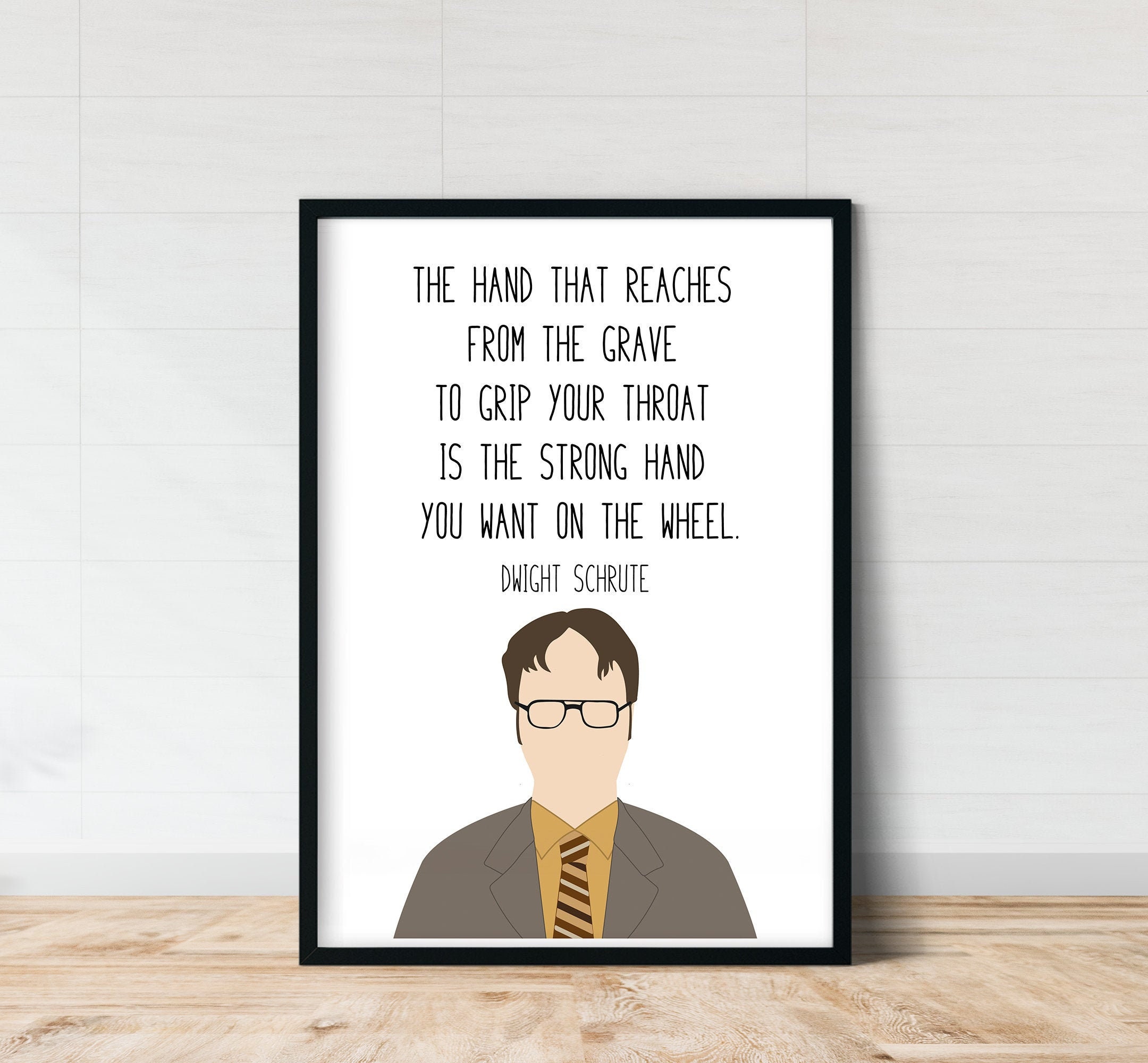 Homazing The Office Michael Scott Dwight Schrute Motivational Quote