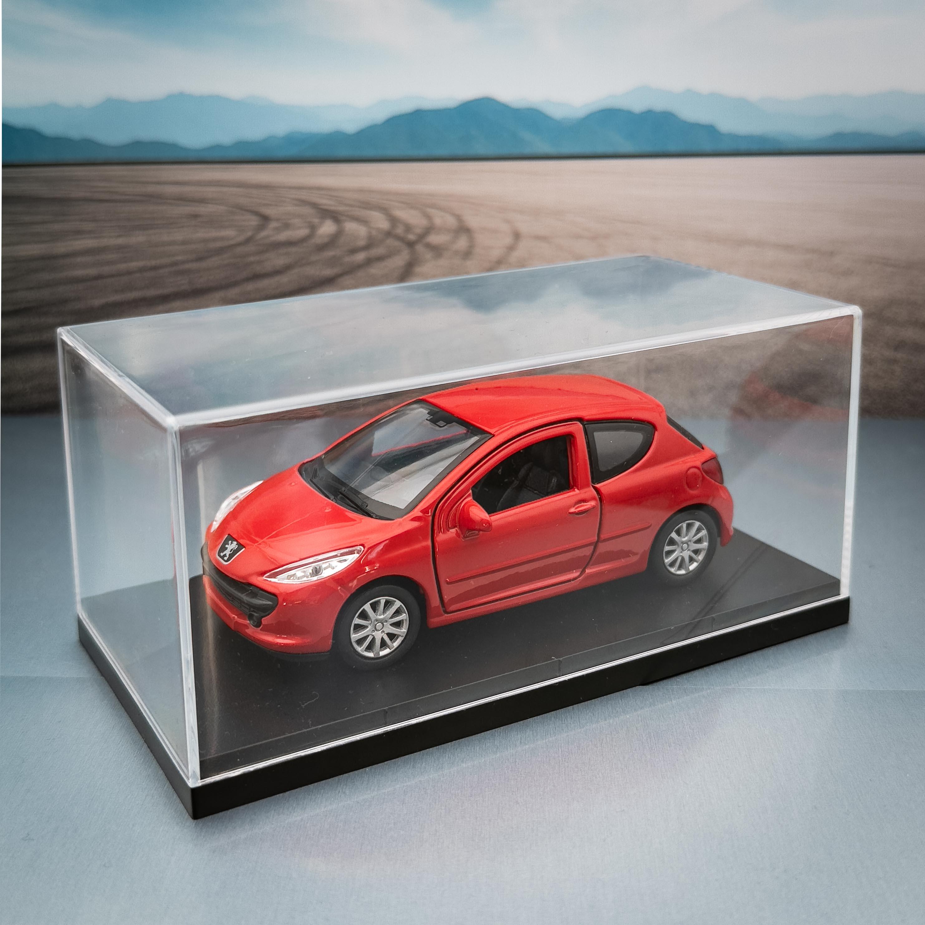 Peugeot 207 Diecast Model Car | 1/36 Scale, Personalised License