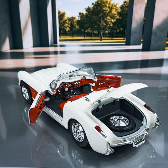 【激レア】CHEVROLET CORVETTE1957☆1:18 激レア】CHEVROLET CORVETTE1957☆1:18 1957 Chevrolet Corvette