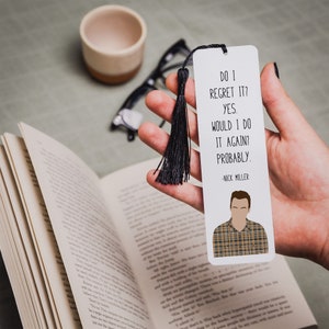 Nick Miller Quote Bookmark | New Girl Quotes | Regret | Gift