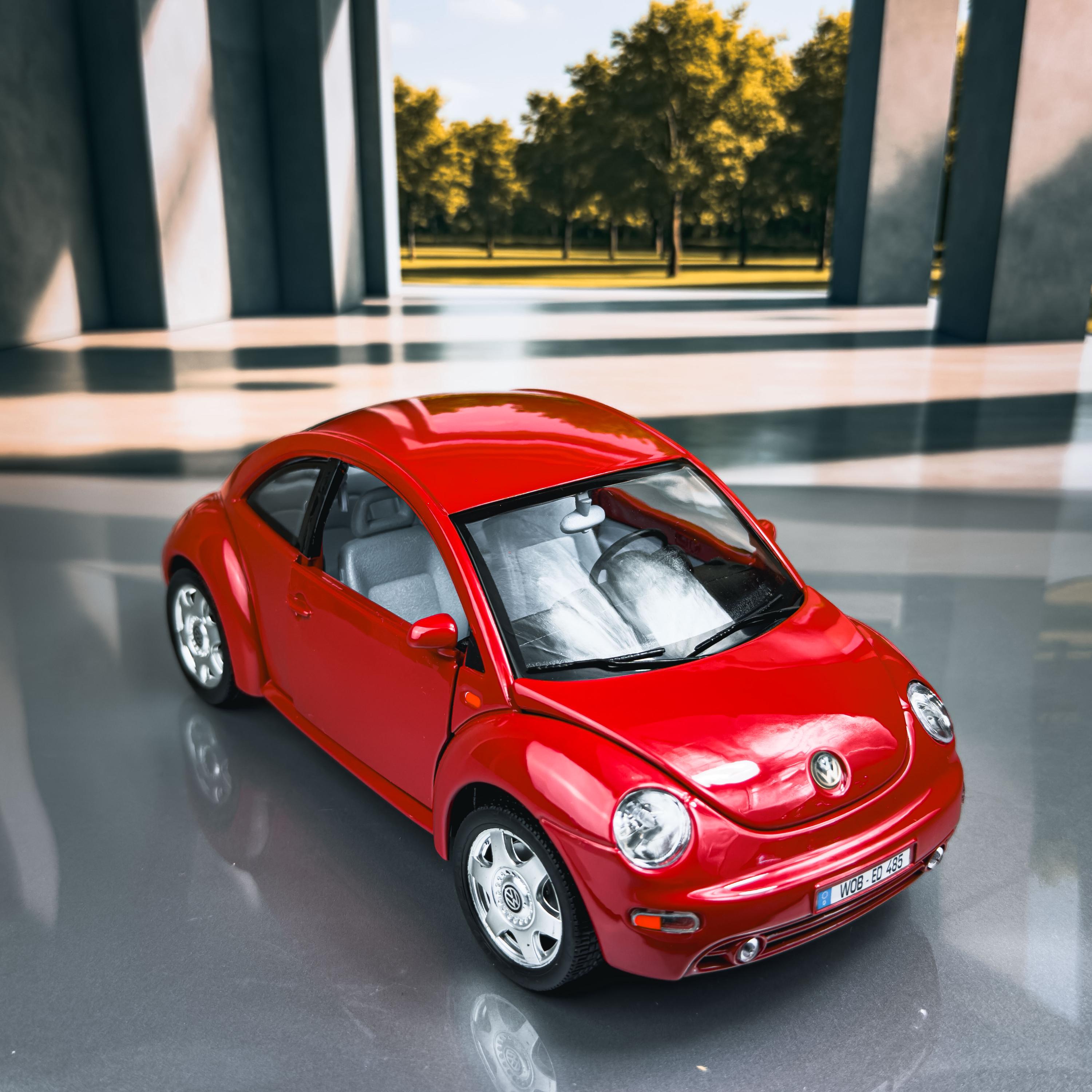 1998 Volkswagen New Beetle | Diecast Model Car | Vintage Model Car