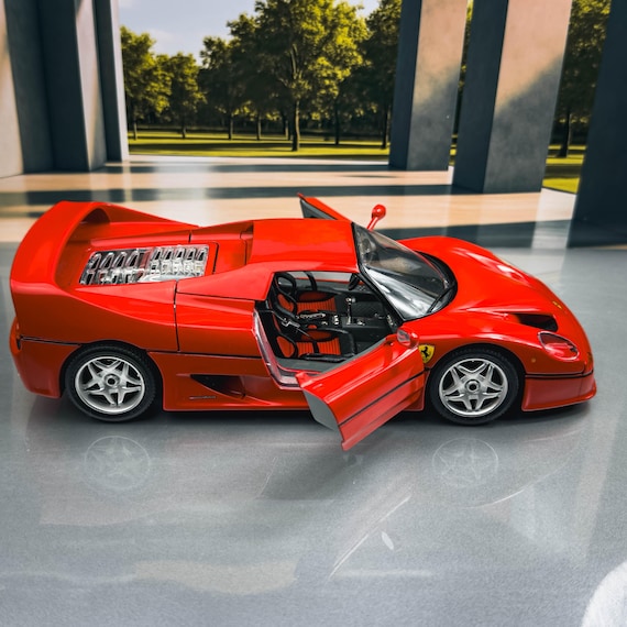 1995年式フェラーリF50 ヴィンテージダイキャストモデルカー | 1/18