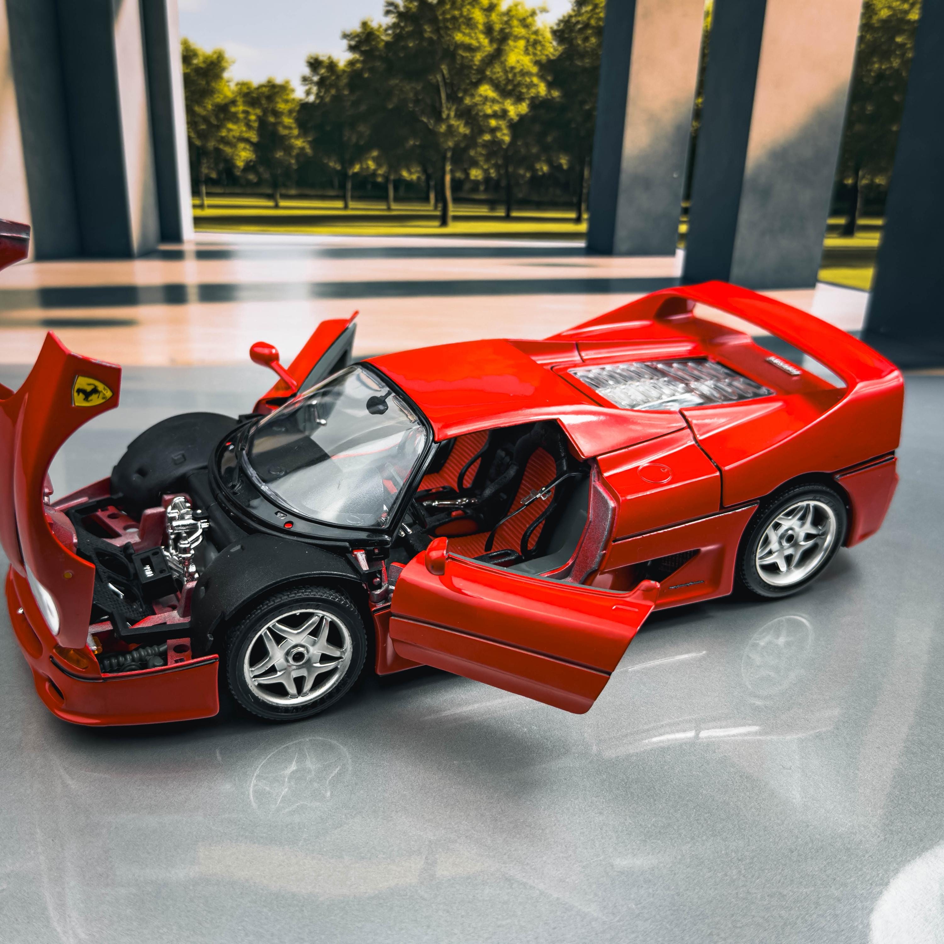 1995 Ferrari F50 Hard Top | Diecast Model Car | Vintage Model Car