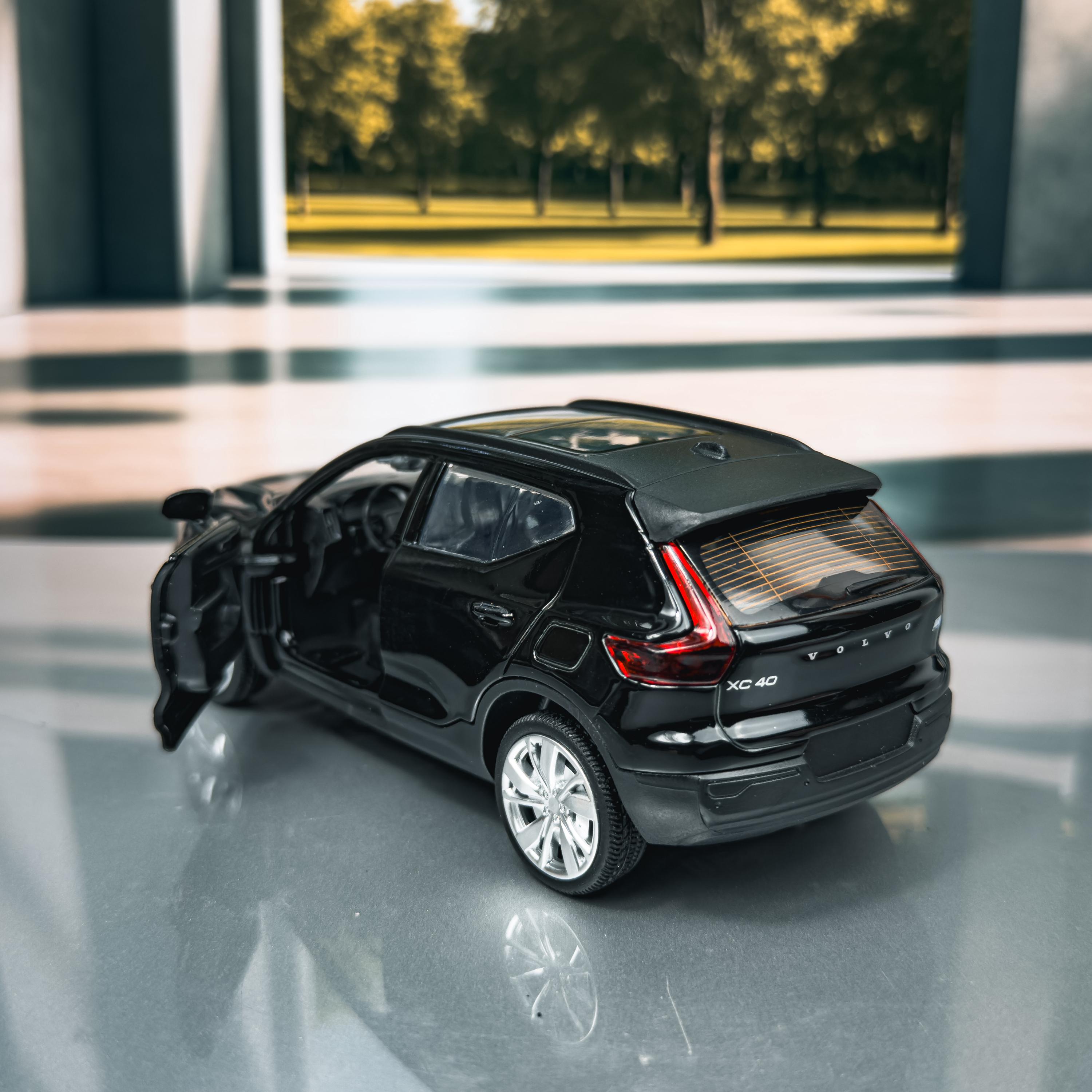 Volvo XC40 Diecast Model Car | 1:32 Scale, Black - Etsy UK