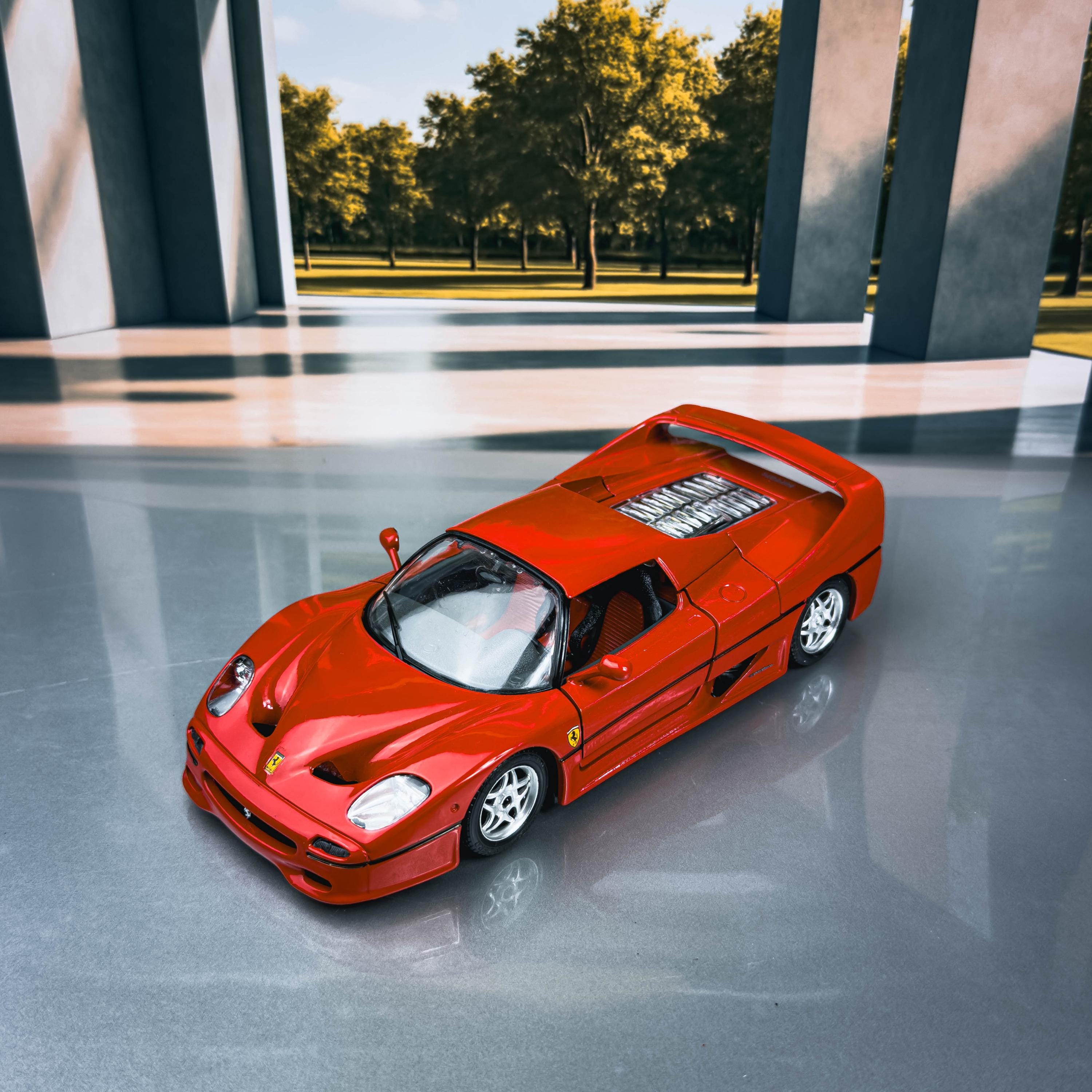 1995 Ferrari F50 Hard Top | Die Cast Model Car | Vintage Model Car