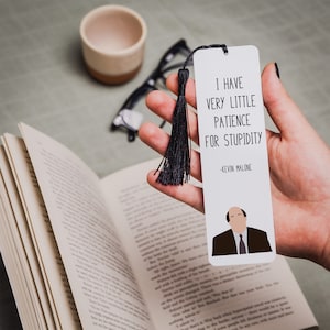 Kevin Malone Quote Bookmark | The Office Quotes | Stupidity | Gift