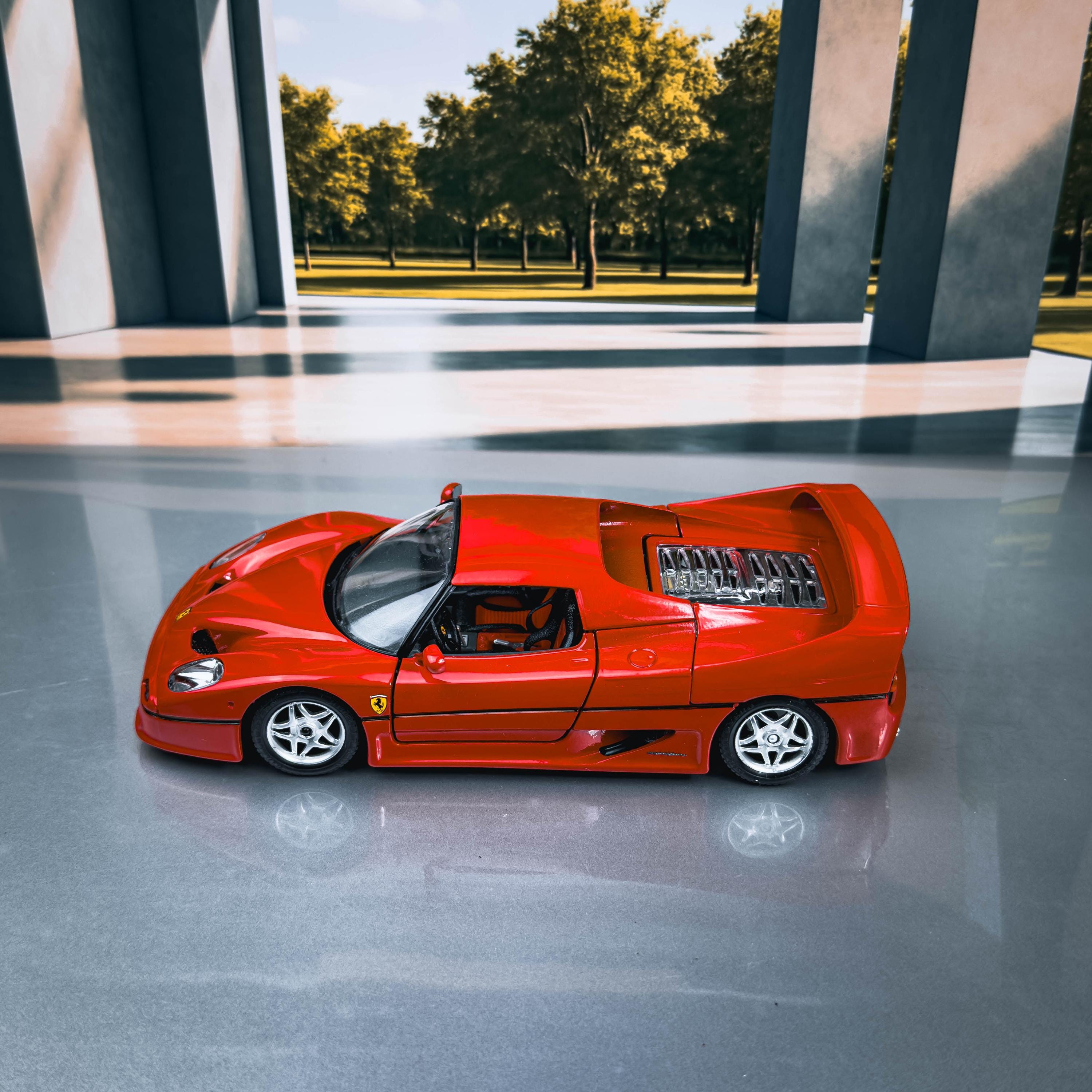 1995 Ferrari F50 Hard Top | Die Cast Model Car | Vintage Model Car