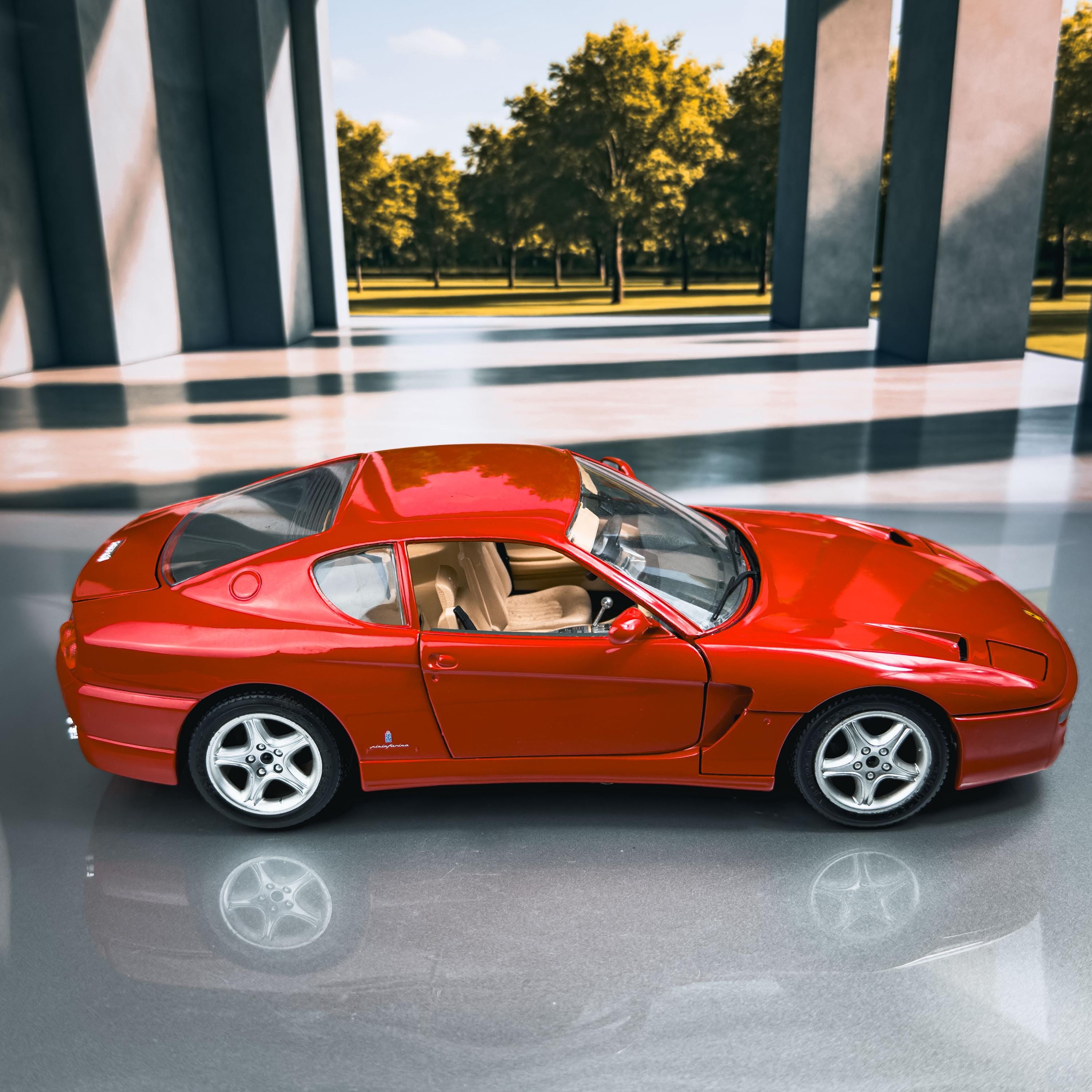 1992 Ferrari 456 GT | Die Cast Model Car | Vintage Model Car