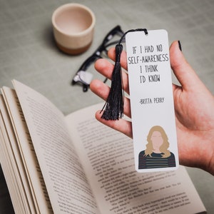 Britta Perry | Bookmark | Self Awareness | Community | Quote | Gifts for Him | Gifts for Her | Gifts for Readers