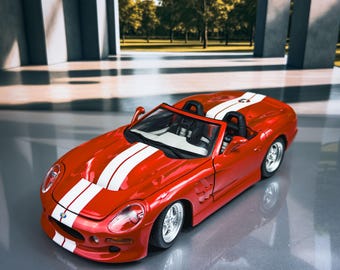 1965 シェルビーコブラ デイトナ クーペ ダイ キャスト モデル 1/18 1/18 1965 シェルビー コブラ デイトナ クーペ レッドロード
