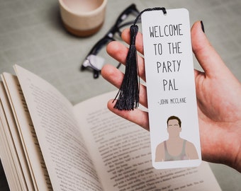 Welcome to The Party Pal | Christmas Movie Bookmarks | Gifts for Readers