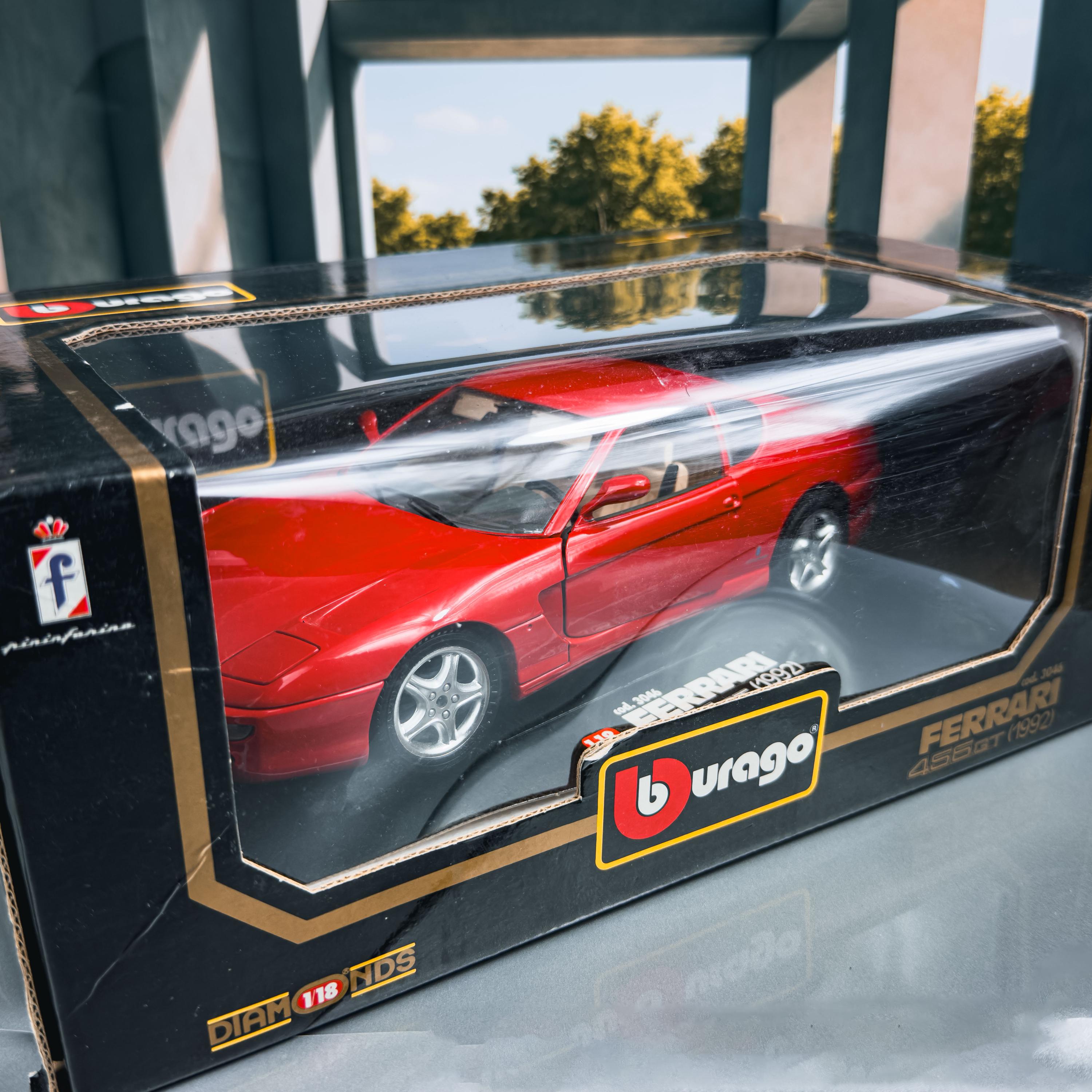 1992 Ferrari 456 GT | Die Cast Model Car | Vintage Model Car