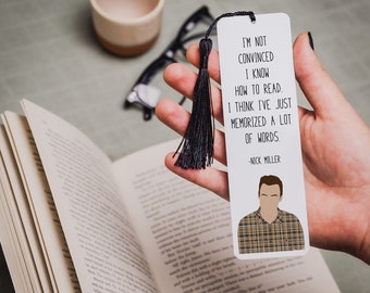 Nick Miller Quote Bookmark | New Girl Quotes | How to Read | Gift