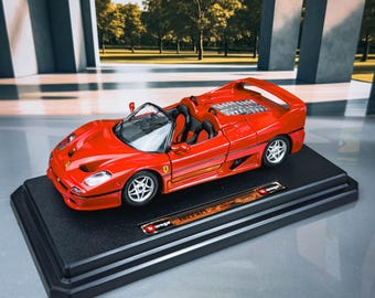 1995 Ferrari F50 | Die Cast Model Car | Vintage Model Car