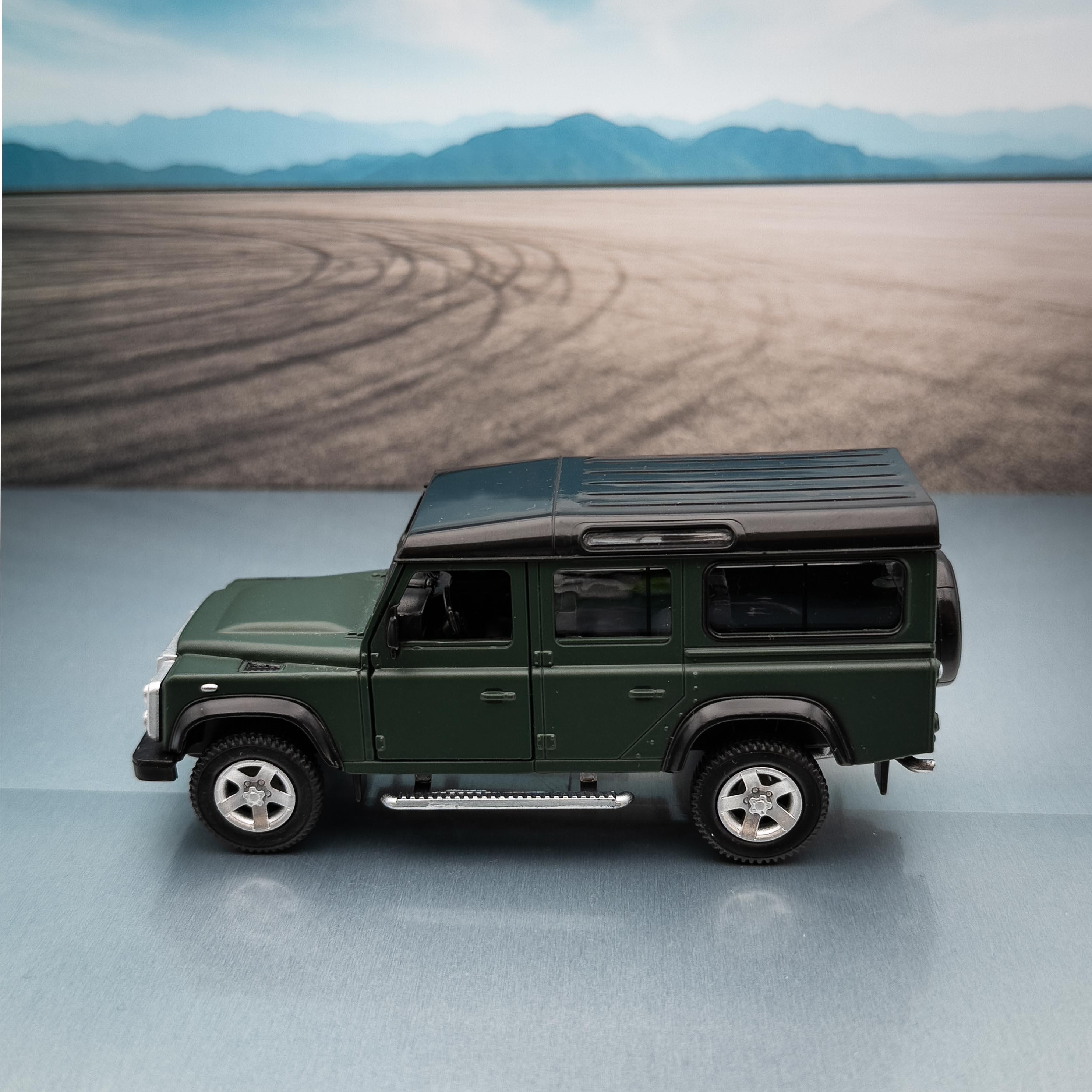 Defender Car Square Model Land Rover Defender Model Car | Licensed Model, 1:36 Scale - Etsy