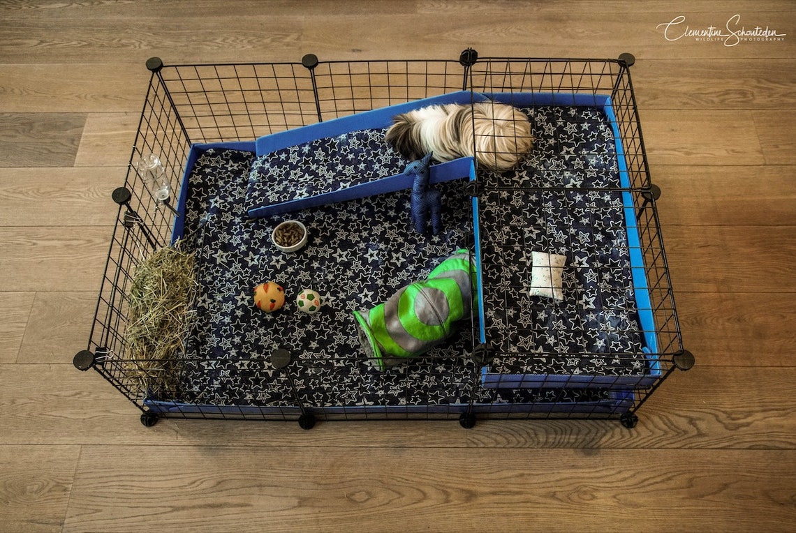 Guinea pig C&C cage 3x2 Loft Ramp Stairs Corrugated plastic Etsy