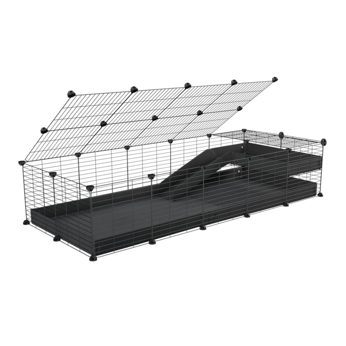 Guinea pig C&C cage 5x2 Loft Ramp Corrugated plastic Etsy