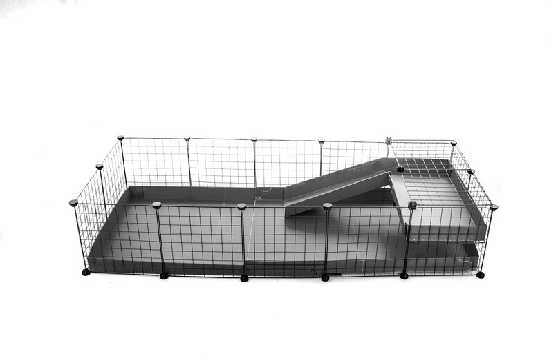 Guinea pig C&C cage 5x2 Loft Ramp Corrugated plastic Etsy