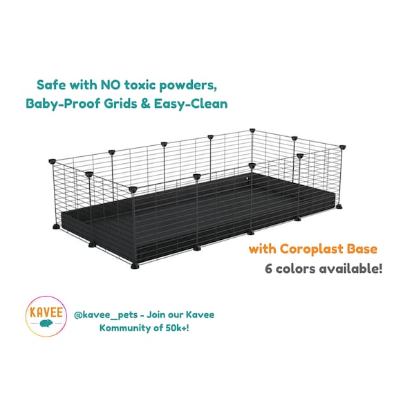 Easy clean store bunny cage