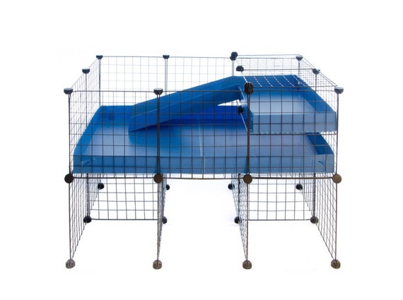 guinea pig cage with loft
