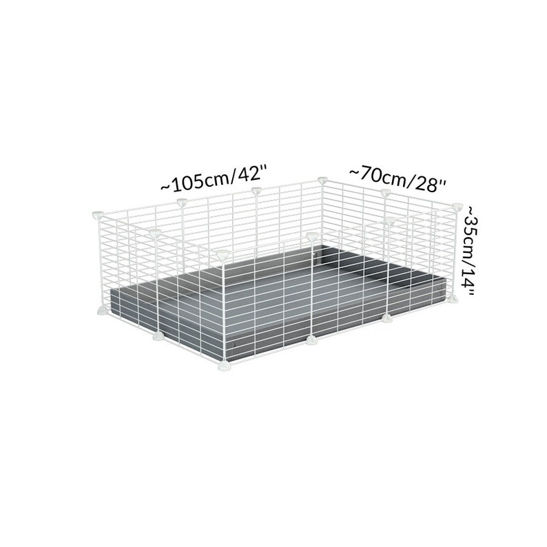 Cheap White C&C Cage 3x2 C and C Cage Modular Grid Etsy UK