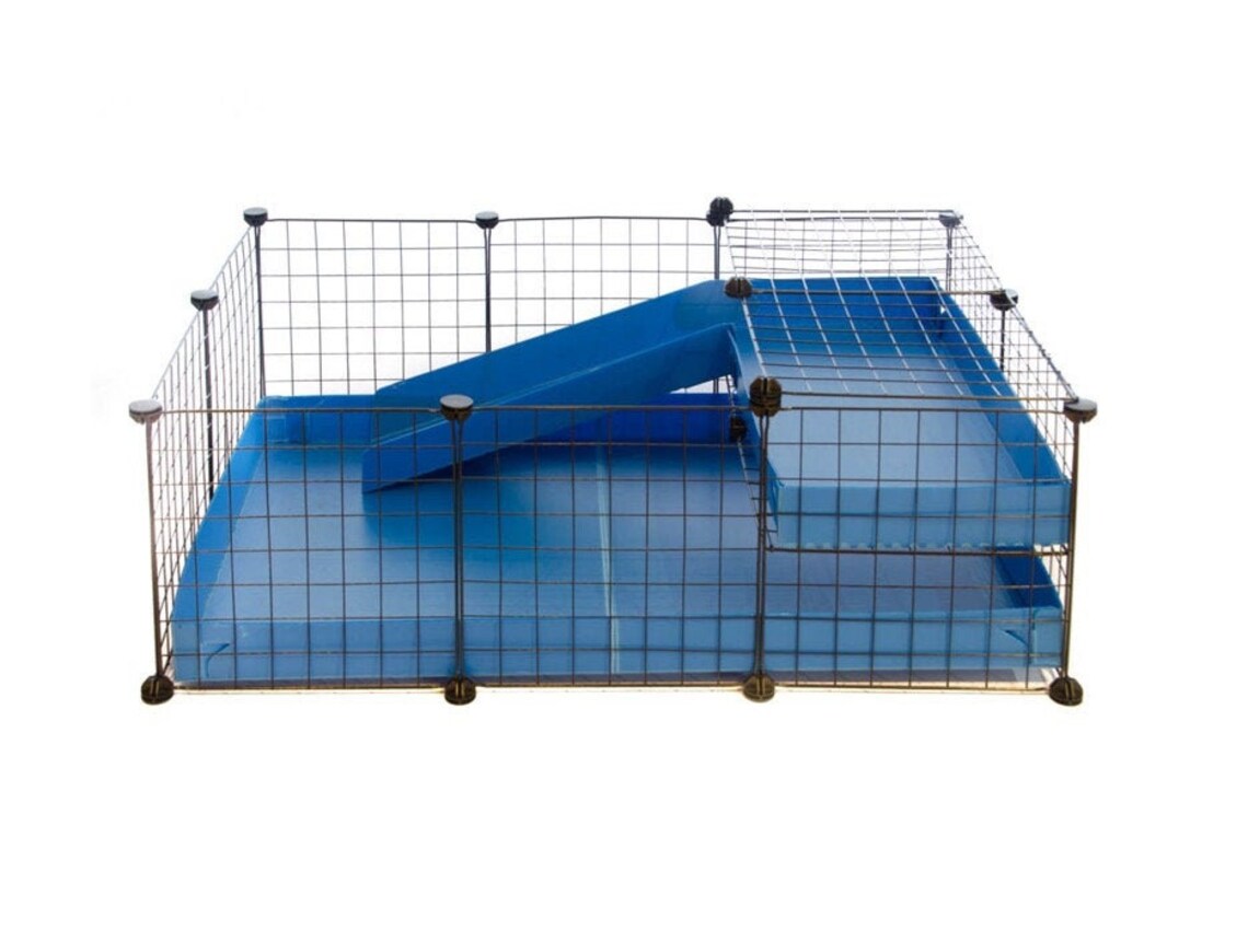 Guinea pig C&C cage 3x2 Loft Ramp Stairs Corrugated plastic Etsy