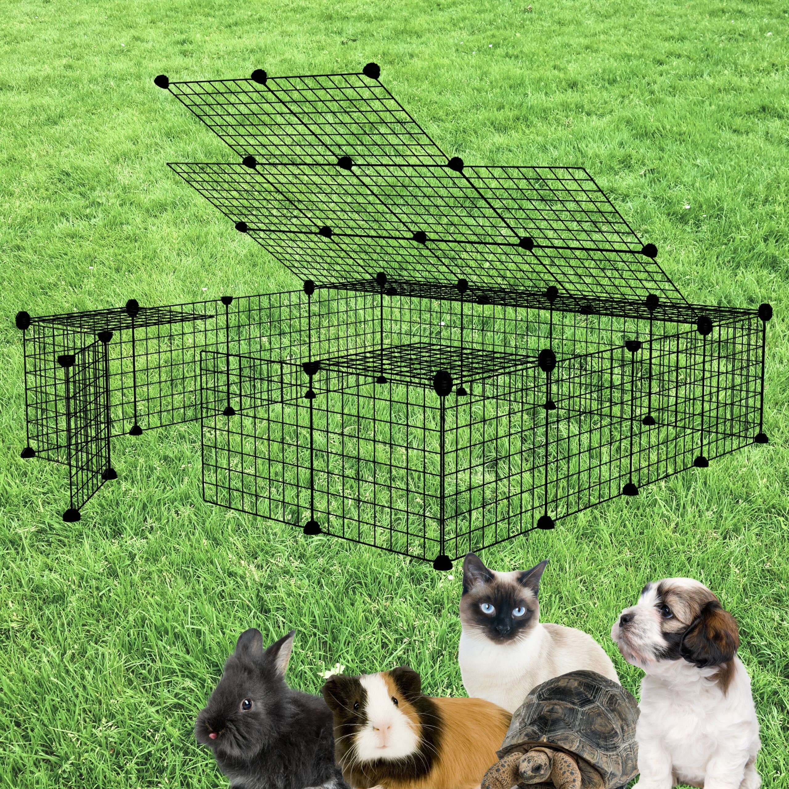 Outdoor or Indoor Pen for Guinea pigs Rabbit Kittens Etsy