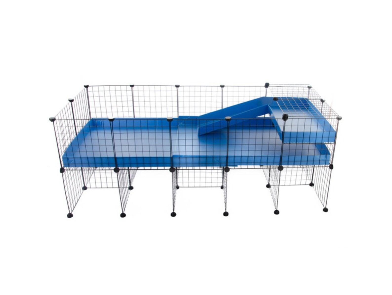 XXL Guinea pig C&C cage 5x2 with Loft Ramp and Stand Etsy