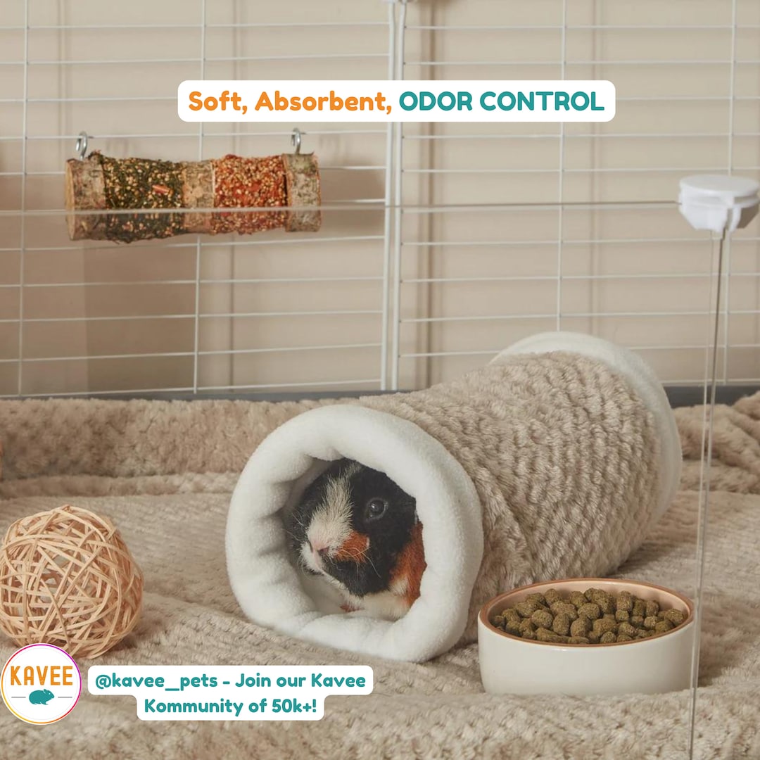 Lush Fleece Liners, Guinea Pig Fleece Cage Liner, Guinea Pig Cage Liner